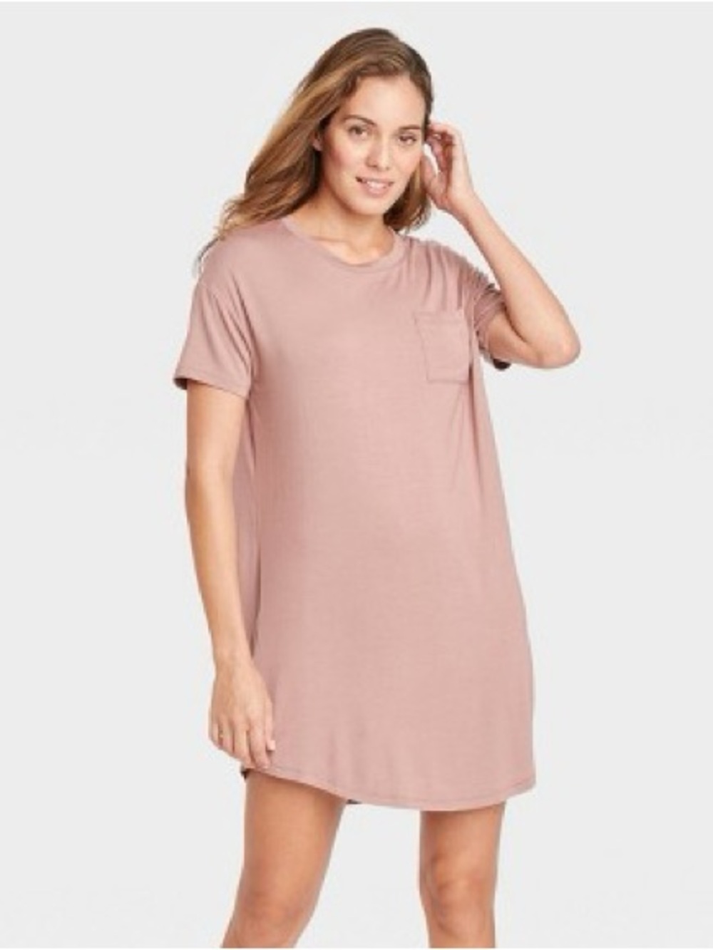 Stars Above mauve short sleeve nightgown size 2X NWT